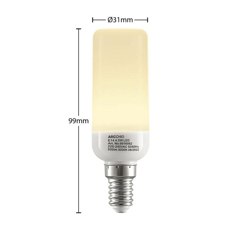 Arcchio LED trubková žárovka E14 4