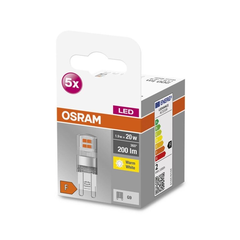 OSRAM Base PIN LED kolík žárovka G9 1