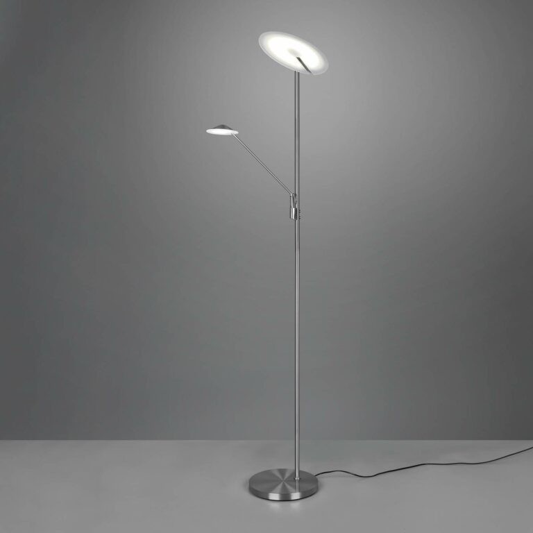 LED stojací lampa Brantford