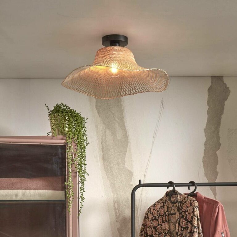 GOOD & MOJO Ibiza stropní lampa Ø 50cm přírodní
