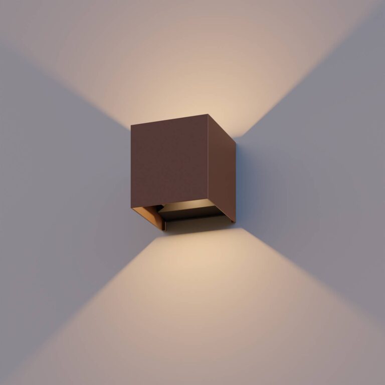 Venkovní nástěnná lampa Calex LED Cube